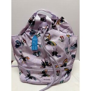 Vera Bradley ~ "Lavender Butterflies ReActive Sport Bag - School - Gym Bag ~ NWT